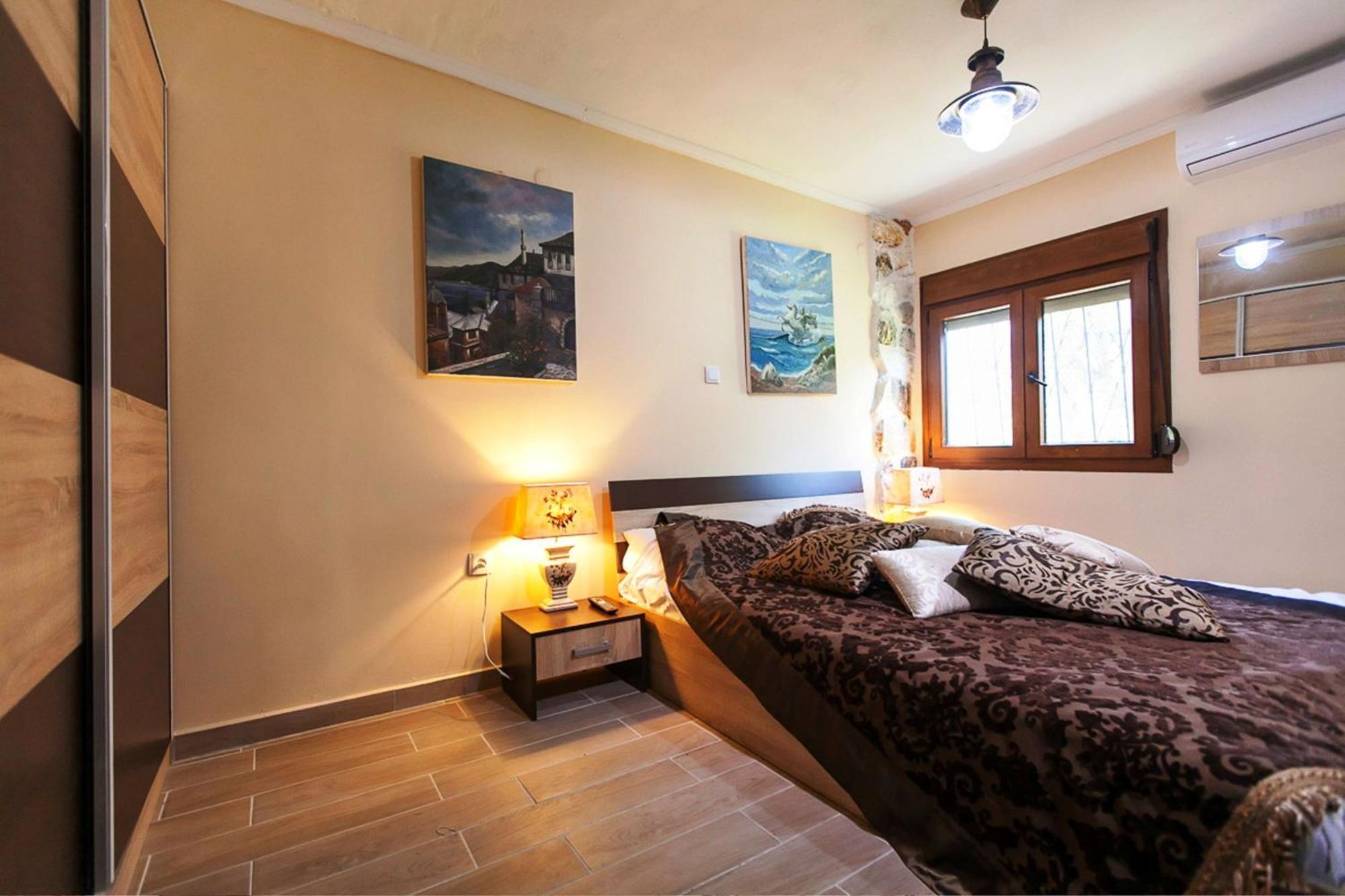 Villa Laskari Sea View เนอามูดาเนีย ภายนอก รูปภาพ