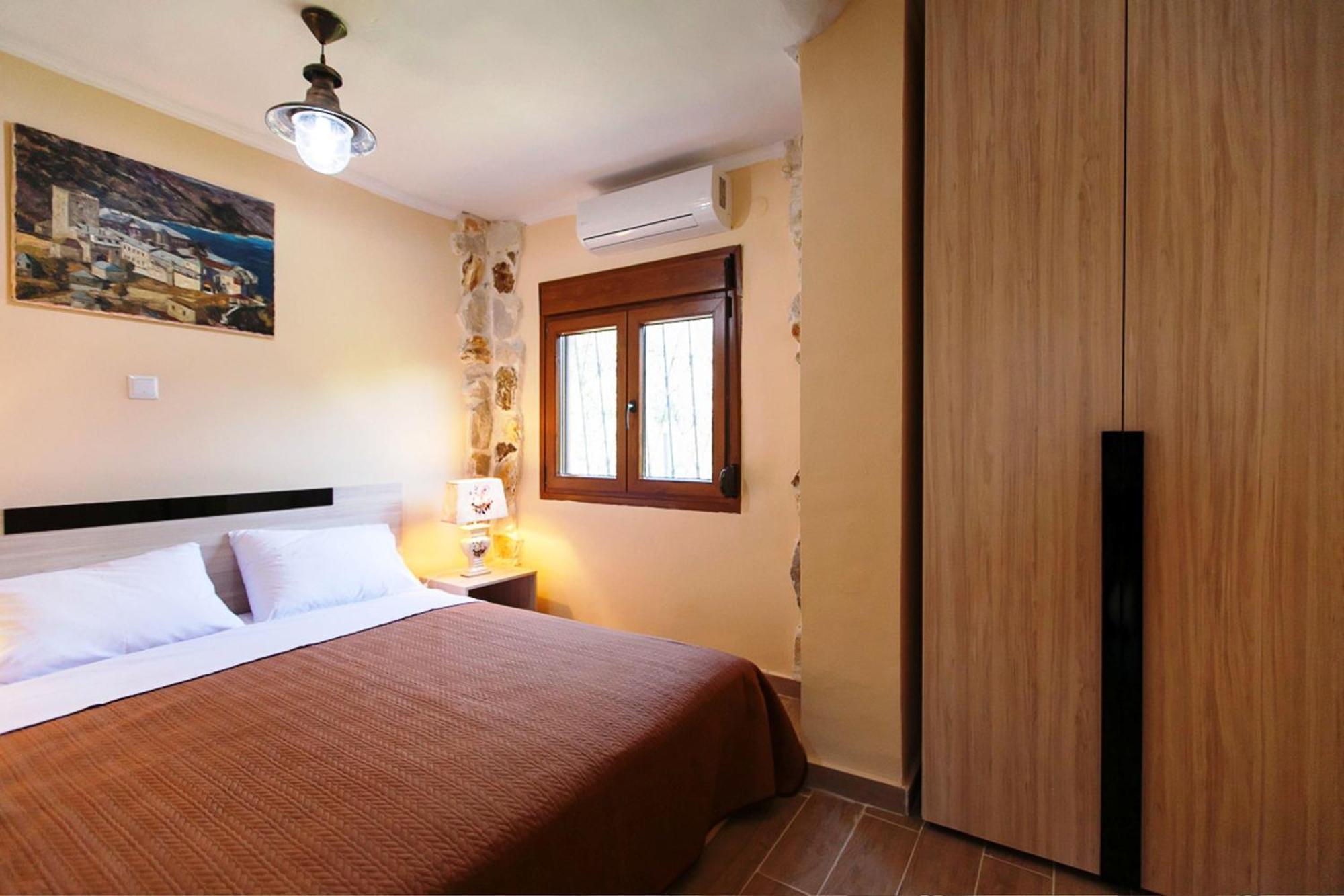Villa Laskari Sea View เนอามูดาเนีย ภายนอก รูปภาพ