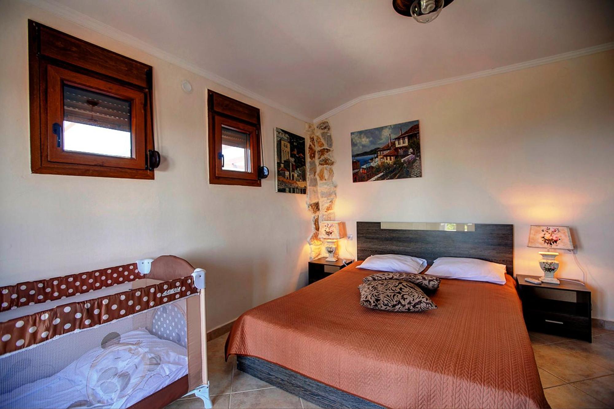 Villa Laskari Sea View เนอามูดาเนีย ภายนอก รูปภาพ